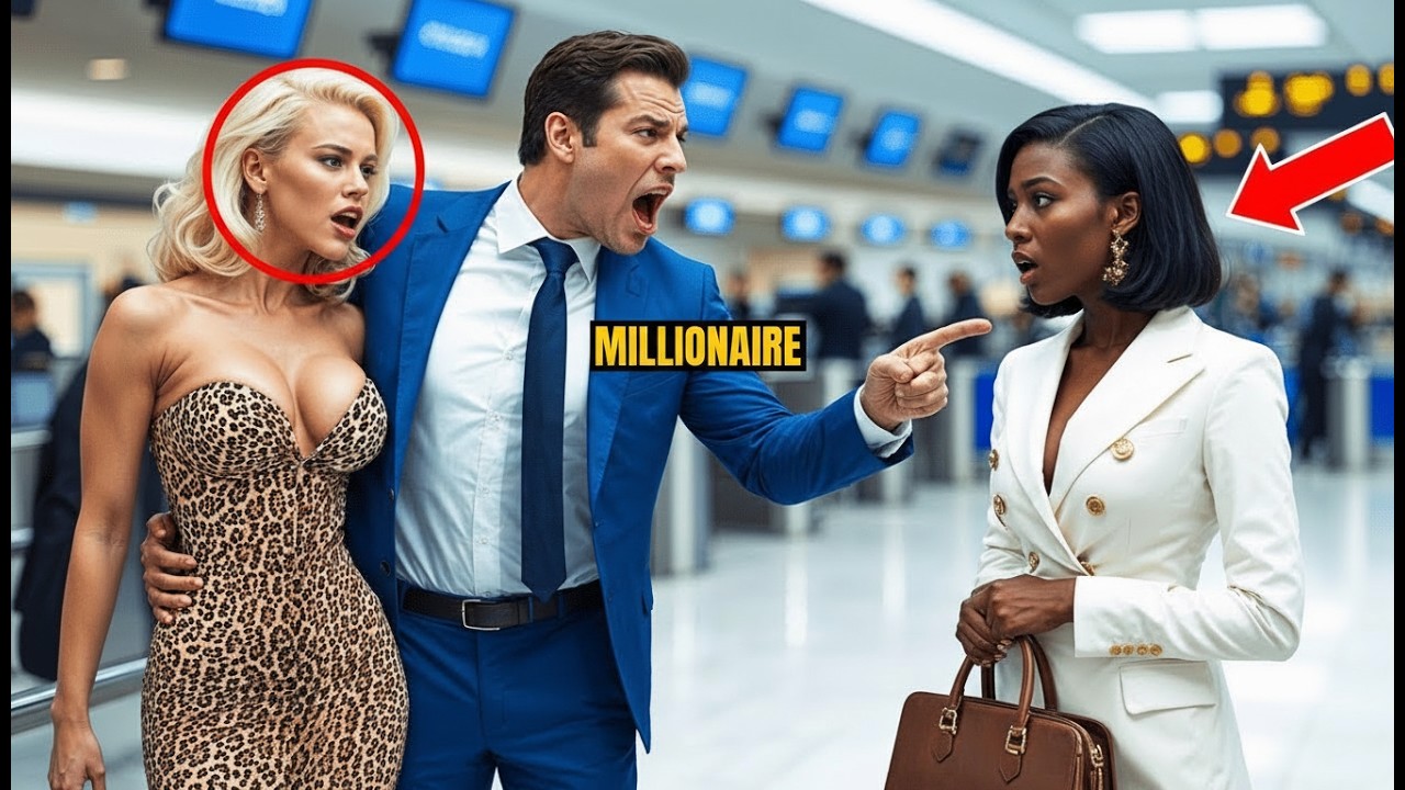 Millionaire Humiliated His Black Ex at the Airport… Then an $80M Private Jet Landed for Her