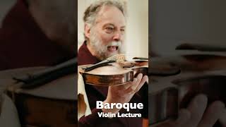 Play a Baroque Violin easy?  #violintechnique #shortsvideo #shorts