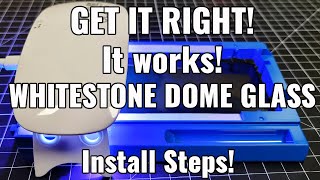 Install it RIGHT! Whitestone Dome Glass Samsung Galaxy S21 Ultra