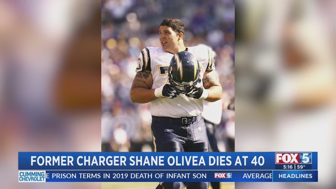 Former San Diego Chargers offensive lineman Shane Olivea dies