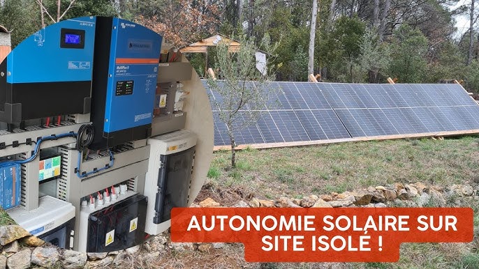 BATTERIES SOLAIRES LITHIUM, SYSTÈME SOLAIRE EN SITE ISOLÉ ! 