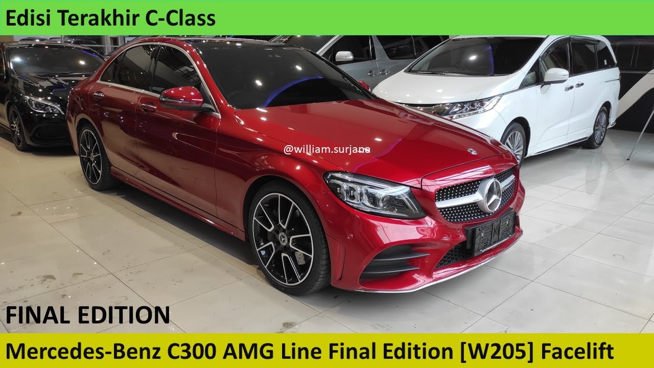 Mercedes-Benz C300 AMG Line Final Edition [W205] Facelift (2020) review -  Indonesia 