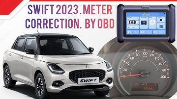 SWIFT 2023 METER CORRECTION BY OBD XTOOL