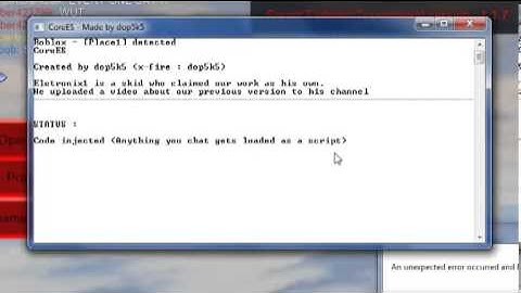 Roblox script exploit V1!!! Public Again! Updated Video Link