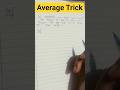 #Average trick#average short#average shorts#averagetrick#average#averageproblems#average math trick