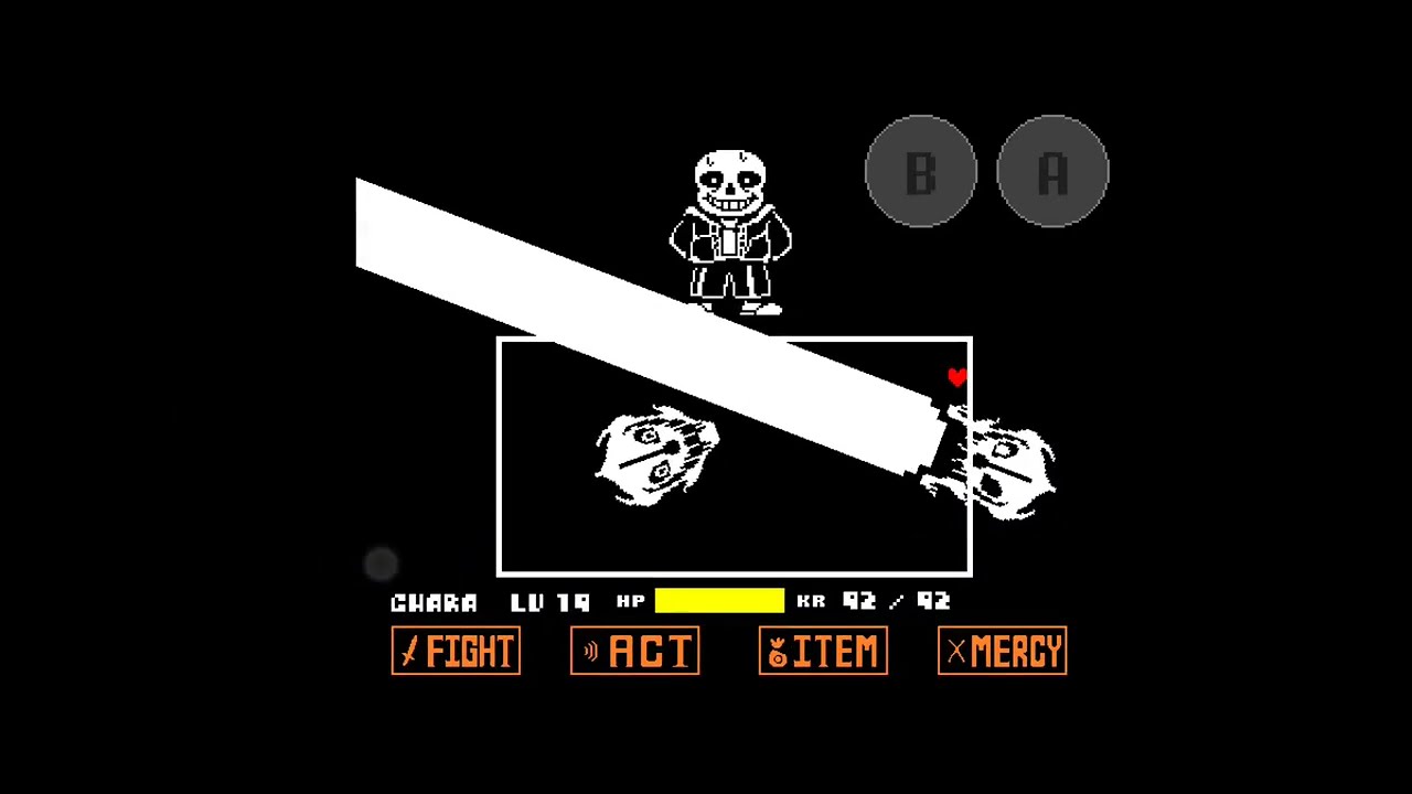 Bad Time Simulator: Hard Mode Sans by LittleK184 - Play Online - Game Jolt