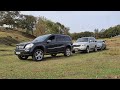 Mercedes Benz GL vs Lincoln Navigator vs Audi Q7 - OFF ROAD / PART 1