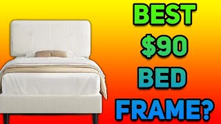 The Best Twin Bed Frame for Under $100 on Amazon! (Yaheetech Twin Bed Frame Review)