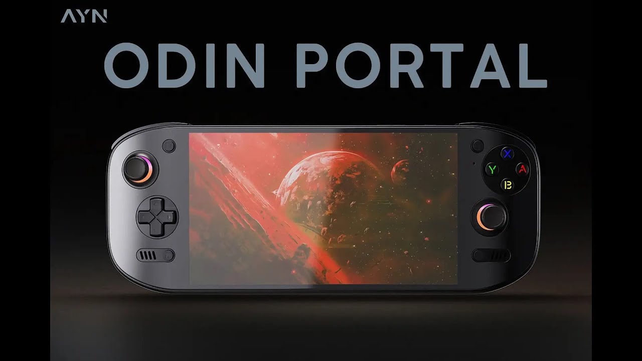 🕹 AYN Odin 2 Portal Max - Consola OLED de 7” , 16 GB RAM y 1 TB