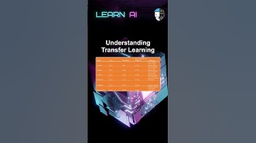 Understanding Transfer Learning #ai #artificialintelligence #machinelearning #aiagent #Understanding