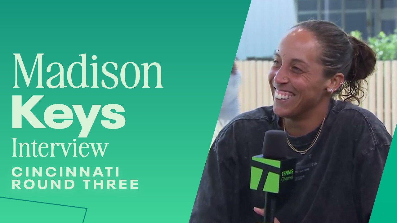 Madison Keys on Sneaking Words into Press Conferences | Cincinnati 2026