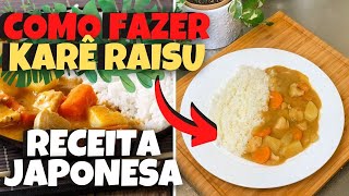 KARÊ JAPONÊS RÁPIDO E FÁCIL USANDO CURRY EM PÓ!