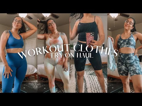 Workout Clothes TRY ON HAUL | Amazon , Ellie active wear & Allure by Ana