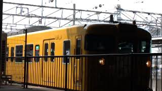 山陽本線115系普通列車 和気行き 岡山到着