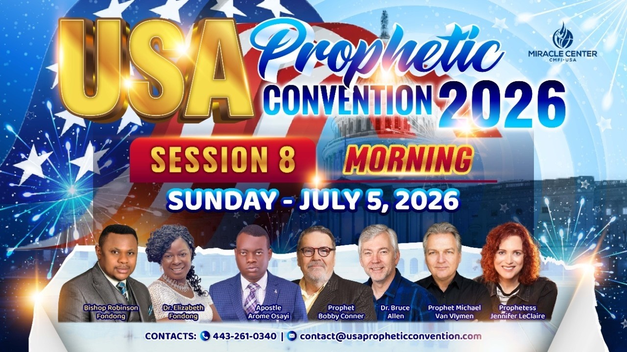 USA Prophetic Convention 2026 | Session 8 || Dr Arome Osayi || Maryland || 5th July 2026