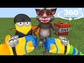 TALKING TOM EXE vs MINIONS in Minecraft 360°