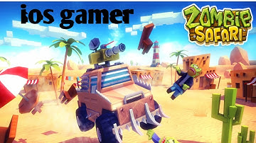 Zombie Safari - Gameplay Walkthrough Part 1 Harbor (iOS, Android) @iOSGAMERi