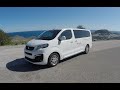 Peugeot traveller 9 seats mini bus  rent a car rhodes rodos  georgecarscom