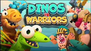 Dinos Vs Warriors Gameplay Beta - New Game From The Creators Of Dino Bash