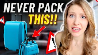 What NOT to Pack in Carry On Bag in 2023 (TSA Airport Security)