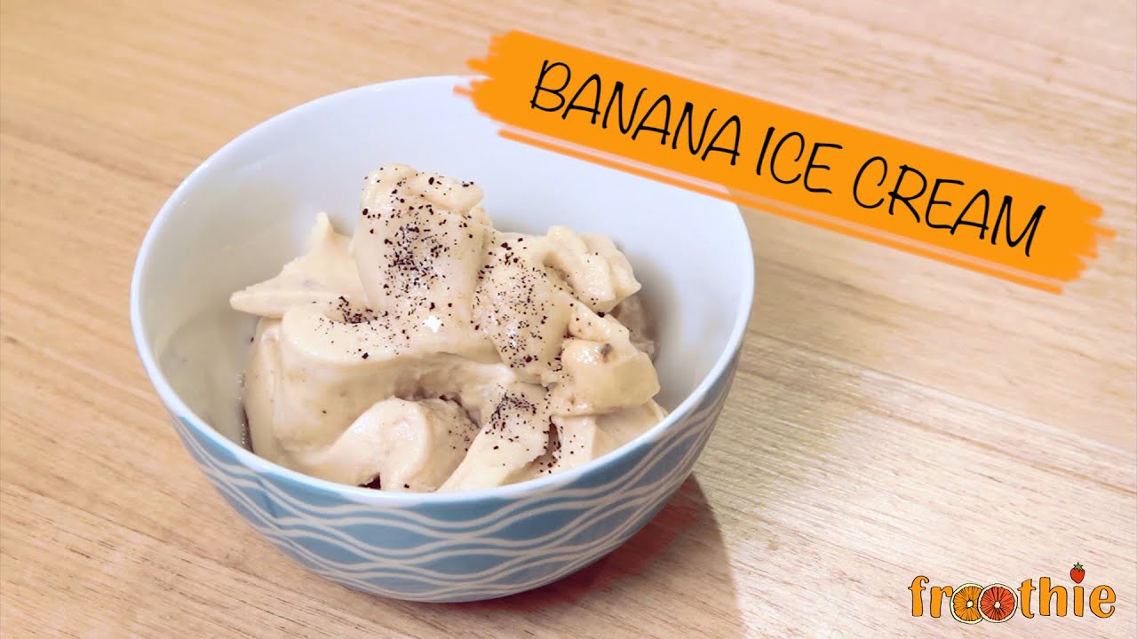 The Optimum 600 Juicer How To Make Banana Ice Cream Episode III YouTube