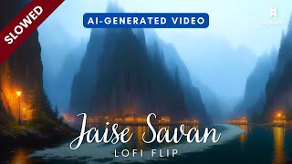Jaise Savan [Slowed + Reverb] (Lofi) - Tanishk Bagchi | JugJugg Jeeyo | Varun Dhawan, Kiara Advani