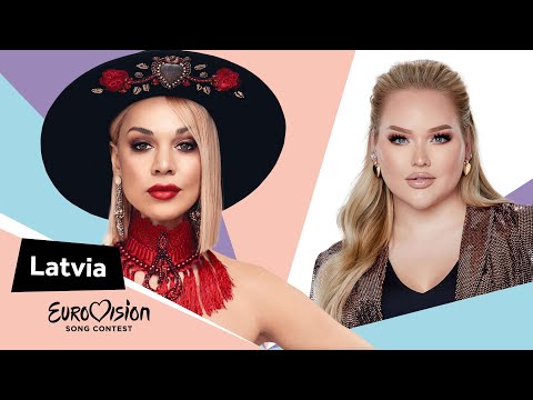 Eurovisioncalls Samanta Tīna - Latvia 🇱🇻 with NikkieTutorials