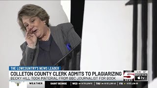 VIDEO: Sales halted on Colleton Co. clerk’s book amid plagiarism claims, co-author says