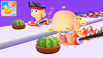 Crushy Fingers ! All Levels Gameplay (Level 8-12) android, ios