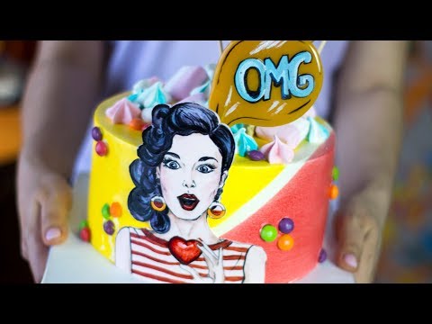 Торт POP ART   English Subtitles   - Я - ТОРТодел!