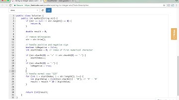 LeetCode 튜토리얼 8. 문자열을 정수로(atoi)