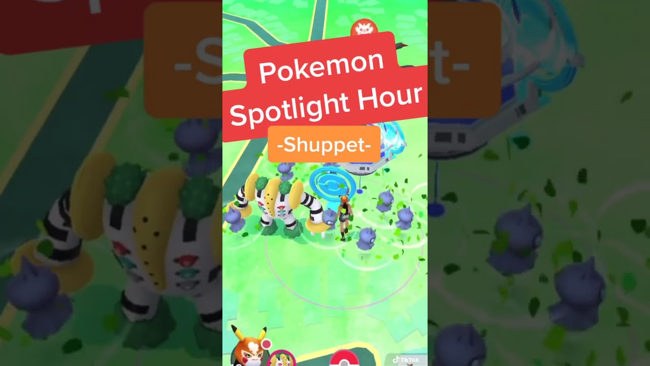Pokémon Go SPOTLIGHT Hour Shuppet! YouTube