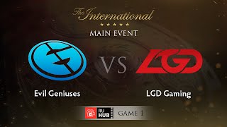 EG -vs- LGD, TI5 Main Event, LB Final, Game 1