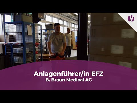 Lehrstelle als Anlagenführer/in EFZ bei der B. Braun Medical AG