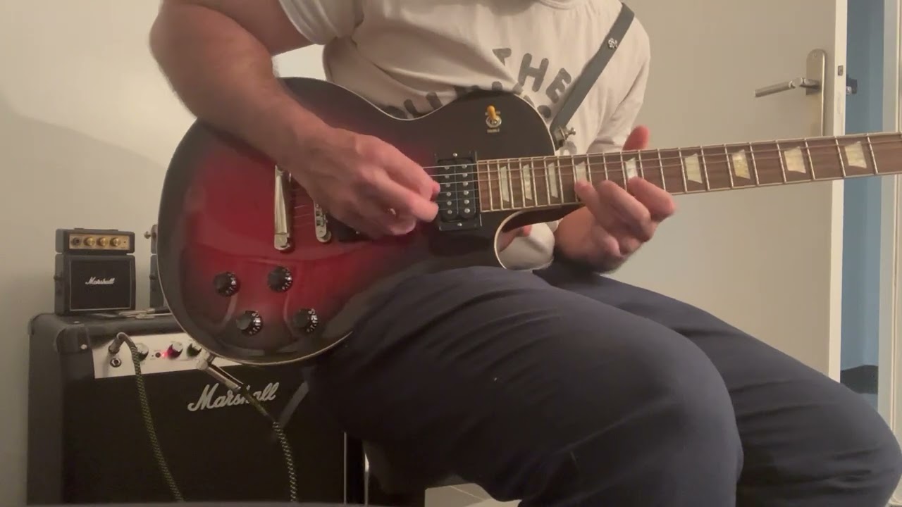 Gsharp media / golan eini anaconda les paul demo solo cover
