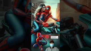 superheroes x supergirlfriend riding motorcycle  part 1 💥Avengers vs DC - All Marvel Characters