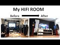 Building my HiFi room and how I treated it acoustically. (Day 2)