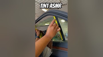 Window Tint ASMR August Install #winnipeg #asmr #tinting #tint #red #cool #fyp #Yellow