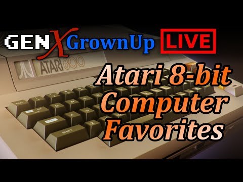 Atari 8-bit Computer Favorites | GenXGrownUp Live