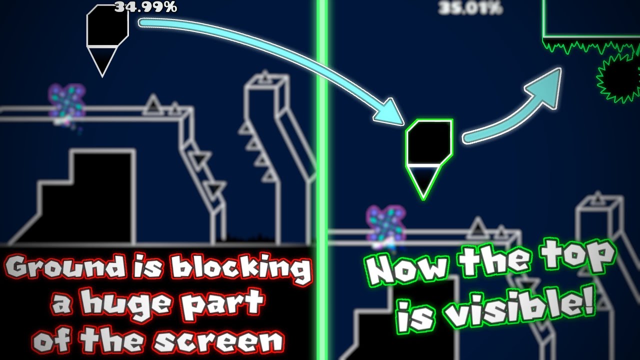 Manually moving the camera in Geometry Dash 2.1! (Read desc) - YouTube
