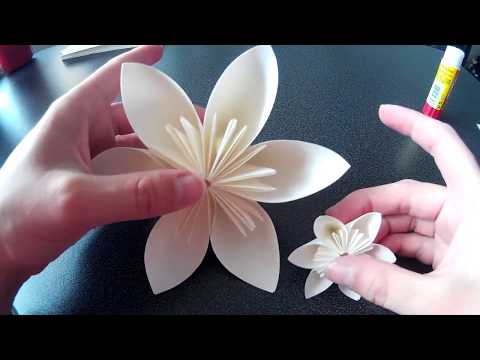 Video: Jak Skládat Papírové Květiny
