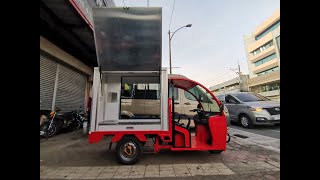 Electric Bike turns into Foodtrike made by Atoy customs