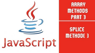 Java Script | Array Methods  | Part 3 |  Lecture 28