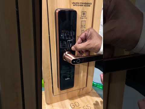 Video: Biometric lock: overview, specifications, types and installation features