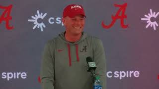 Alabama's Kalen DeBoer's press conference was full of interesting information, significant update