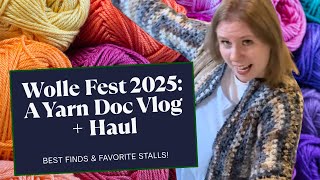 Come With Me to WolleFest Halle 2025! Vlog & Yarn Haul! Find Some New Favorites!
