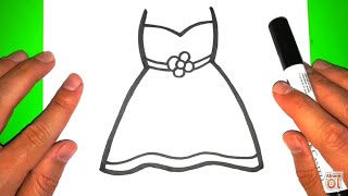 Download Kolay Elbise Çizimi!!! How To Draw A Dress!!! Video MP3 Kolay Elbise Çizimi!!! How To Draw A Dress!!!