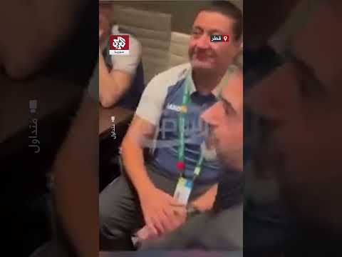 الرئيس أحمد الشرع يجري مكالمة فيديو مع بعثة المنتخب السوري ويهن ئ اللاعبين بعد الفوز على تونس