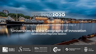 GEOINNO2020 Keynote - Entrepreneurship and the University: Old wine in a new bottle