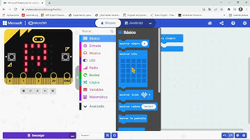 MICROBIT, encender las letras de mi nombre